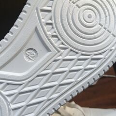 新品 26cm メンズ スニーカー ホワイト 厚底 シューズ 普段着 識別番号:【T440-S】の画像