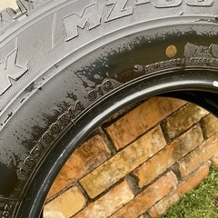 185/80/14 スタッドレス 4本セット　ブリヂストンBLIZZAK MZ-03の画像