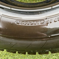 185/80/14 スタッドレス 4本セット　ブリヂストンBLIZZAK MZ-03の画像