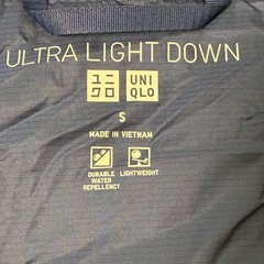 交渉中　　　UNIQLOウルトラライトダウンの画像