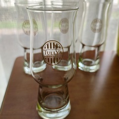 TULLY'S  COFFEE　非売品のグラス１６個セットでの画像