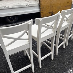 残り3脚 IKEA INGOLF カウンターチェア 1脚の画像
