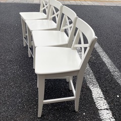 残り3脚 IKEA INGOLF カウンターチェア 1脚の画像