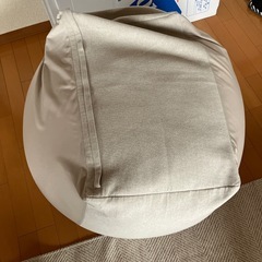 ビーズクッション　人をダメにする　　無印良品の画像