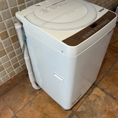 SHARP 全自動洗濯機　7kg  ES-T713の画像
