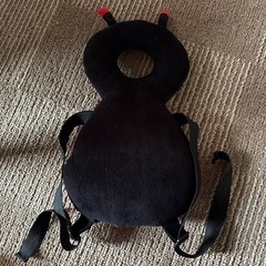 てんとう虫の頭クッションの画像