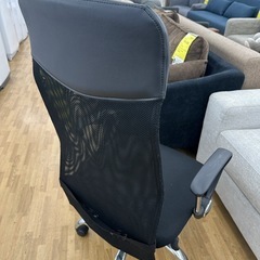 【ドリーム川西店御来店限定】☆ジモティー見たよ♪割引☆オフィスチェア　使用感あり／クリーニング済み【2125560000032657】の画像