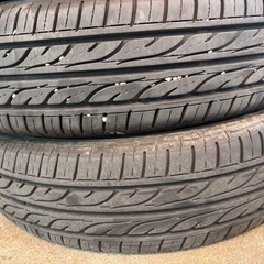 中古タイヤ（DUNLOP EC202）4本セット145//80R13（組み換え無料）の画像