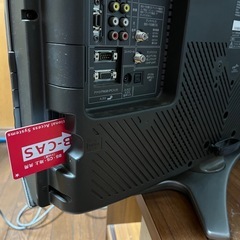 シャープ 液晶カラーテレビ　テレビ台セットの画像