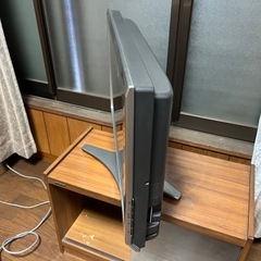 シャープ 液晶カラーテレビ　テレビ台セットの画像