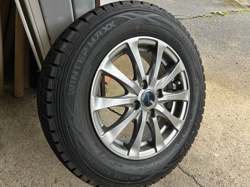 ダンロップスタッドレスタイヤホイールセット4本