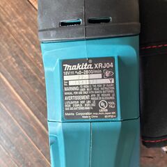 マキタ18V XRJ 04  電動鋸ぎり　スペア鋸　付　30分使用の画像