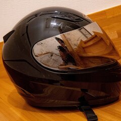 Kabuto フルフェイスヘルメット Lサイズ 黒の画像