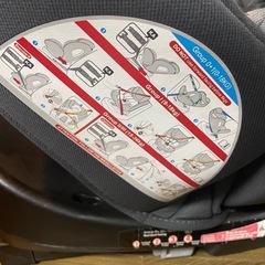 360度回転式　新生児〜36kgまで　 チャイルドシート　ジュニアシート　ISOFIX・シートベルト式両用の画像