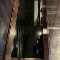 ローテーブル　ブラウンの画像