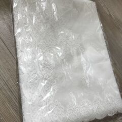 大判レーステーブルクロス（未使用）の画像