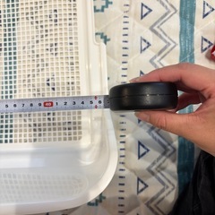 【未使用】ペット用トイレ　メッシュ壁付き　上のみの画像