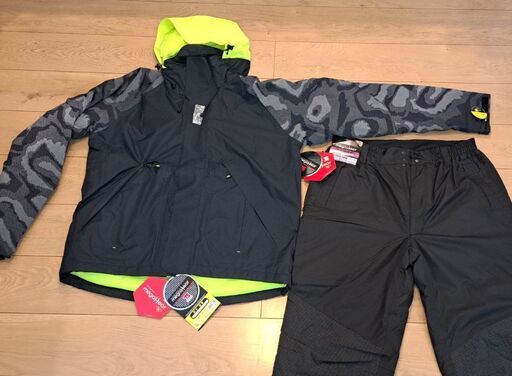 TS DESIGN  メガヒート 防水防寒着 上下セット LLｻｲｽﾞ