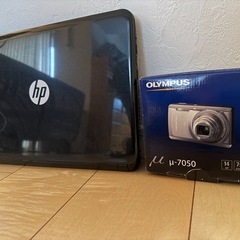 買ってから1度も使ってないパソコンとコンパクトでデジカメの画像
