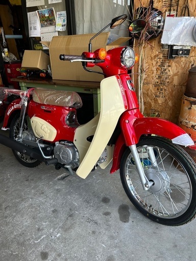 新車！受注限定車！残り１台限り！ キティちゃん カブ50 ハローキティ モンキー ハンターカブ クロスカブ