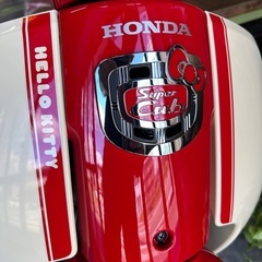 新車！受注限定車！残り１台限り！ キティちゃん カブ50 ハローキティ モンキー ハンターカブ クロスカブ の画像