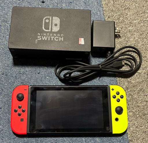 Switch本体(箱無し) + SDカード(128GB)セット