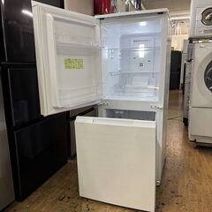 地域限定送料無料　美品シャープ家電セット！152L 2ドア 冷凍冷蔵庫・6㎏ 全自動洗濯機！新生活2点セットの画像