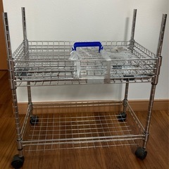 アイアンシェルフ　スチールラック　棚の画像