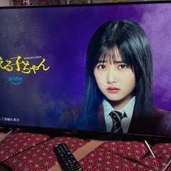 本日、21時まで！引き取り可能な方〜お安く！お譲り致します！TCL 43V型 4K対応 液晶テレビ 43K601Uの画像