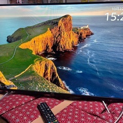 本日、21時まで！引き取り可能な方〜お安く！お譲り致します！TCL 43V型 4K対応 液晶テレビ 43K601Uの画像