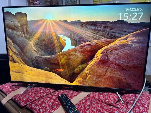 本日、21時まで！引き取り可能な方〜お安く！お譲り致します！TCL 43V型 4K対応 液晶テレビ 43K601U