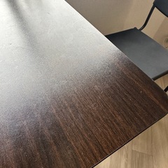 ハイテーブル　ハイチェアセット　IKEAの画像