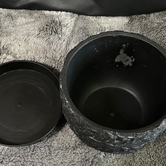 おしゃれな陶器製植木鉢　6号の画像