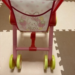 美品　メルちゃん ママのおせわベビーカー の画像