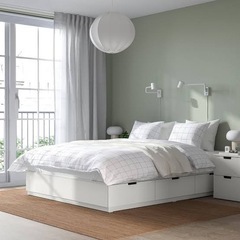 ノールドリ ダブルベットフレーム  IKEA
の画像