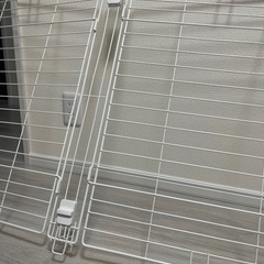 【美品！】ウッディサークル用屋根 ホワイト パーツ 屋根 部品 オプションパーツ 飛出し防止 天井 アイリスオーヤマ の画像