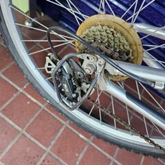 自転車　パナソニック　マウンテンバイク　ダブルサスペンション　26インチ　の画像