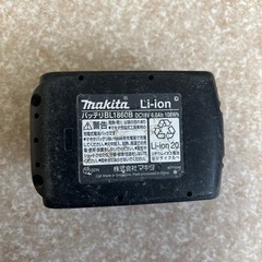マキタ18v BL1860B　本日のみ の画像