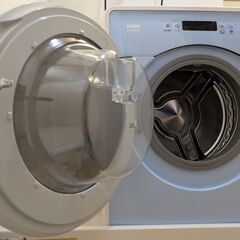 DAEWOO ミニドラム洗濯機 DW-D30A-B 3kg 動作良好 取扱説明書付き 引き取り限定の画像