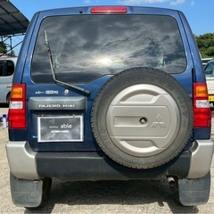 【支払総額16.8万円】冬に大活躍SUVパジェロミニ5速MT4WDターボ車検令和9年10月タイベル交換済み エアコン問題無し！の画像