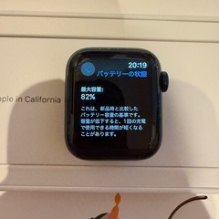 Apple Watch Series 6 40mm GPSモデル Deep Navyの画像