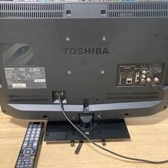 テレビ（TOSHIBA）の画像