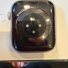 Apple Watch series6 44mm セルラー　シルバーの画像