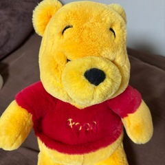 クマのプーさんのぬいぐるみの画像