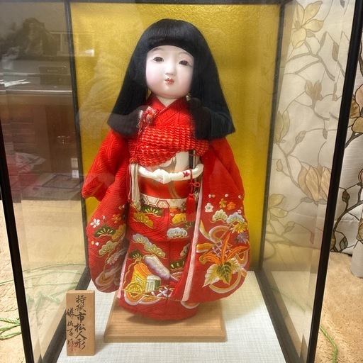 アンティークドール　市松人気