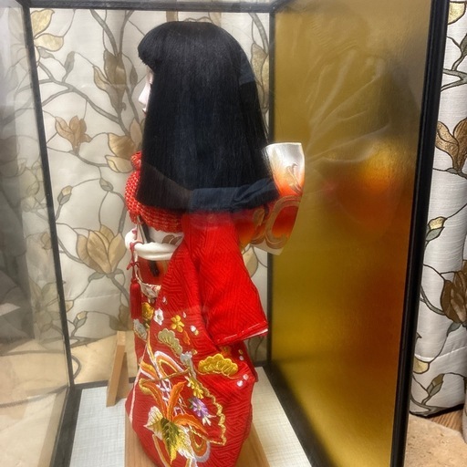 アンティークドール　市松人気