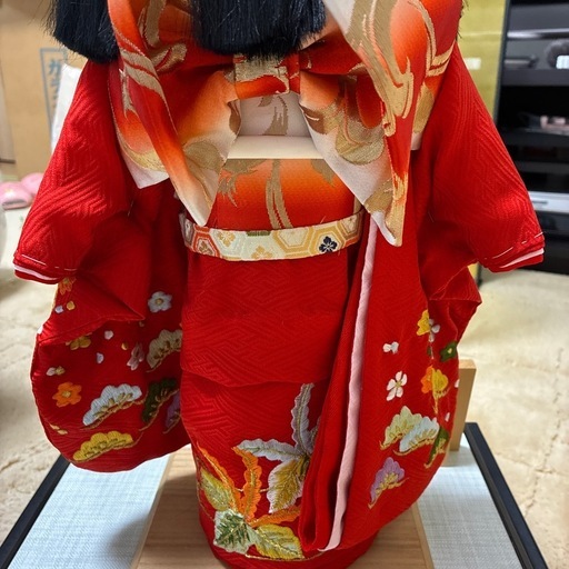 アンティークドール　市松人気