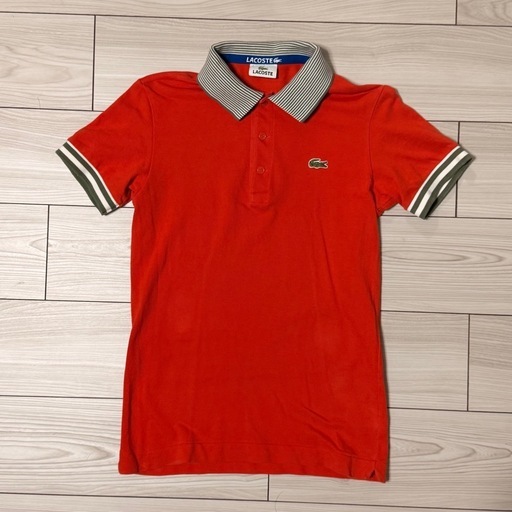 Lacoste. ポロシャツ　ファブリカ　めいどいんじゃぱんメイドインジャパン
