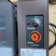 SUNPOT サンポット半密閉式石油ストーブKSH-5BS-K4、ポット式暖房 の画像