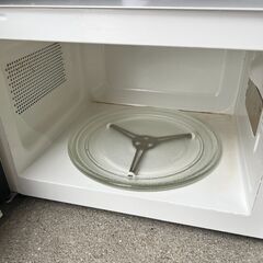 TWINBIRD 電子レンジ DR-D429 単機能レンジ 17L ターンテーブル式 ホワイト 2017年製の画像